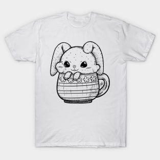 Bunny in a Cup T-Shirt